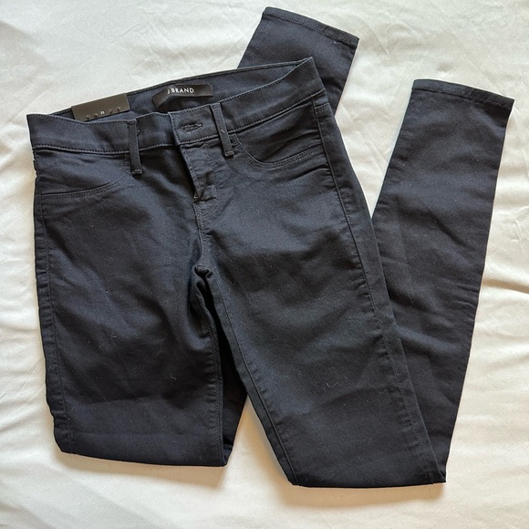**NWT** J Brand Super Skinny Jeans/Leggins in Pitch - Size 25 - Picture 3 of 11